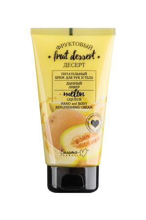 Belita M Fruit dessert Cream for hands and body Nourishing "Melon liqueur" 150g